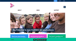 Desktop Screenshot of bigpotential.org.uk